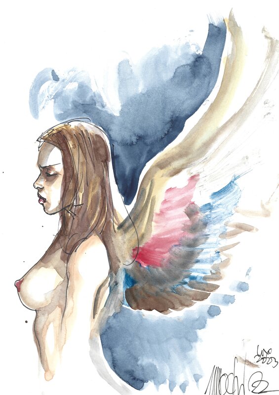 Angel by Timo Würz - Sketch