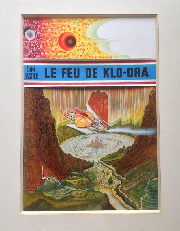 Brantonne Couverture Originale SF Fna 735 Le Feu de Klo-Ora - Original Cover