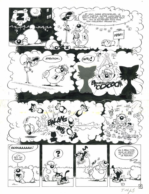 Dupa Strips Illustrations And Sketches