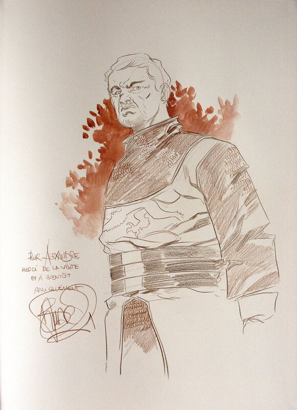 Nottingham tome 1 by Benoit Dellac - Sketch