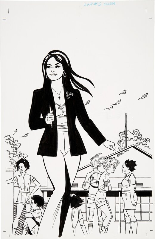 Jaime Hernandez - Young Penny Century from Love and Rockets Vol. 2 #5 (2002) - Couverture originale