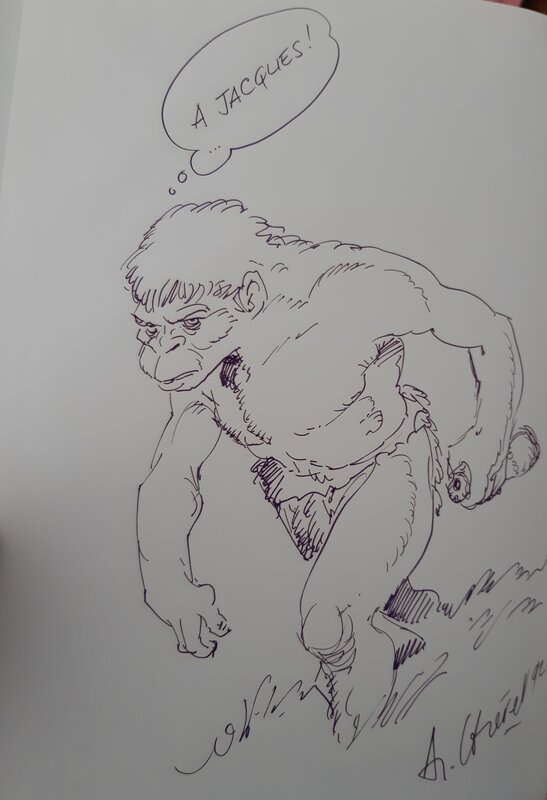 Rahan - André Chéret - Sketch