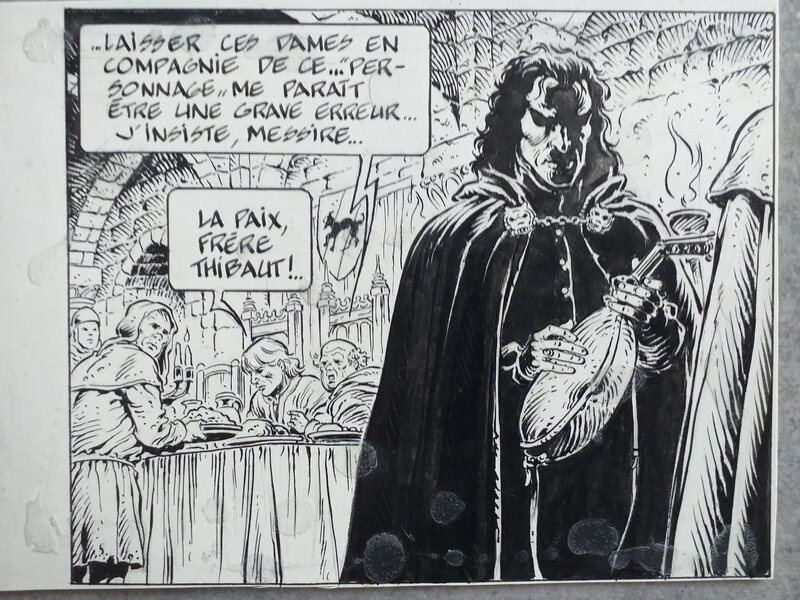 Yves Swolfs, Le Prince de la Nuit - Planche originale