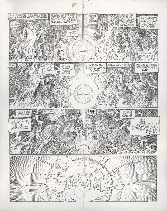Moebius, Alejandro Jodorowsky, L’Incal - Tome 1 - L’Incal Noir - Comic Strip