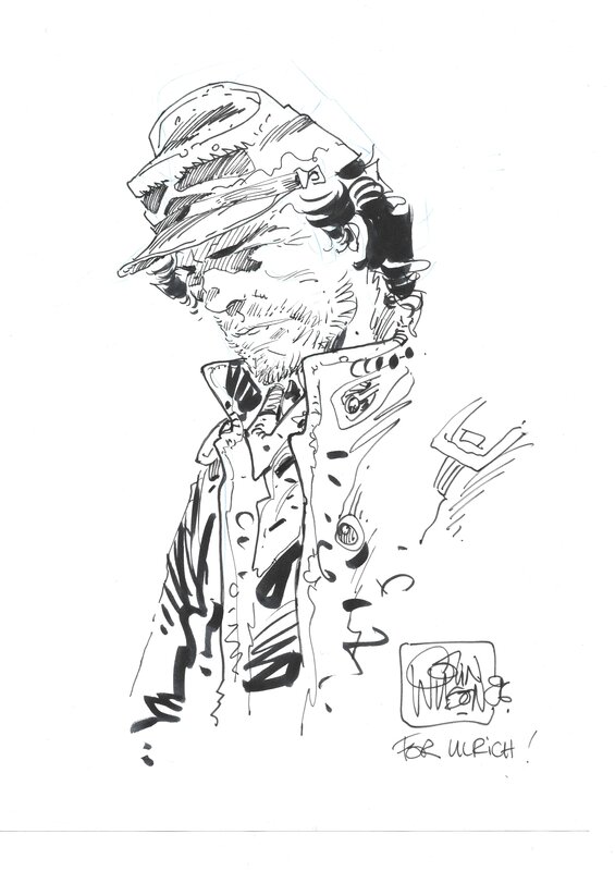 Mike S. Blueberry by Colin Wilson - Sketch
