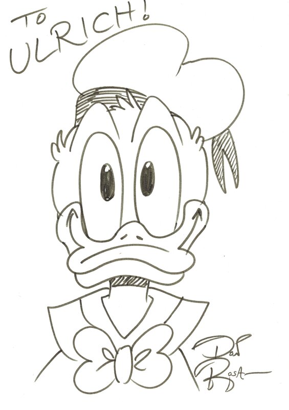Donald Duck by Don Rosa - Sketch
