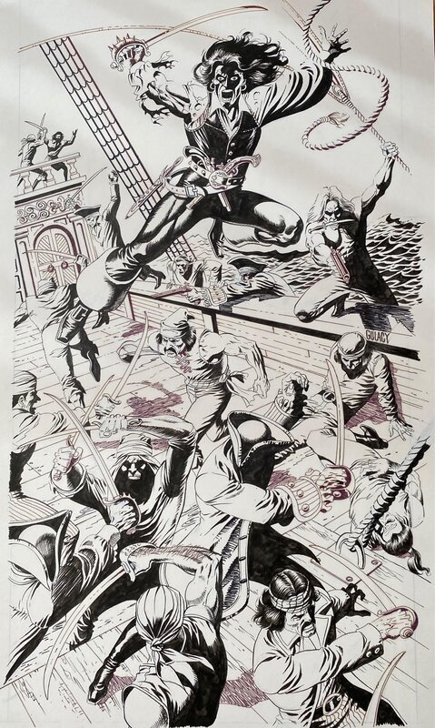 Paul Gulacy, Eternal Warrior Yearbook 2 - Couverture originale