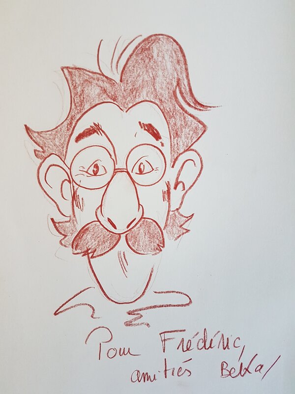 Beka, Champignac  le patient  A - Sketch