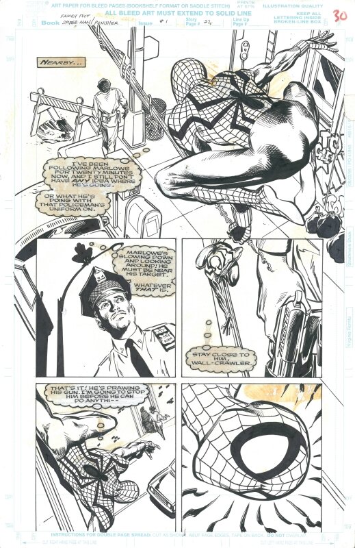 Mike Harris, Brett Breeding, Spider-Man/Punisher : Family Plot #1, page 22 - Comic Strip