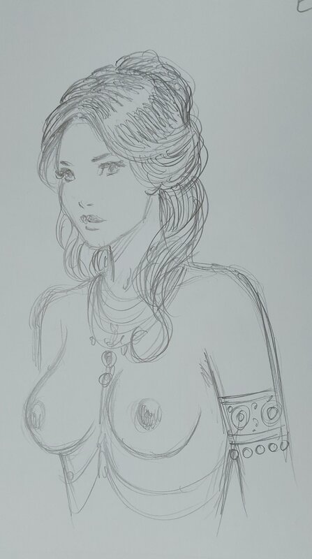 Mata Hari by Laurent Paturaud - Sketch