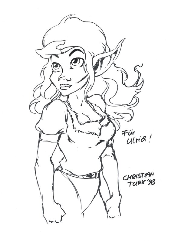 Gitta Goblinson by Christian Turk - Sketch