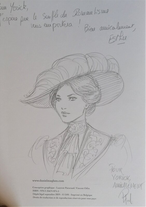 Mata Hari(one shot) by Laurent Paturaud, Ester Gill - Sketch
