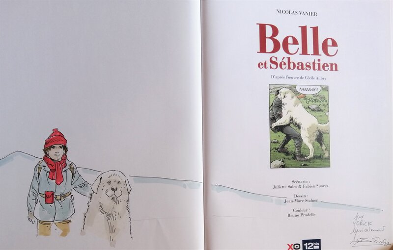 Jean-Marc Stalner, Belle et sébastien T.1 - Sketch