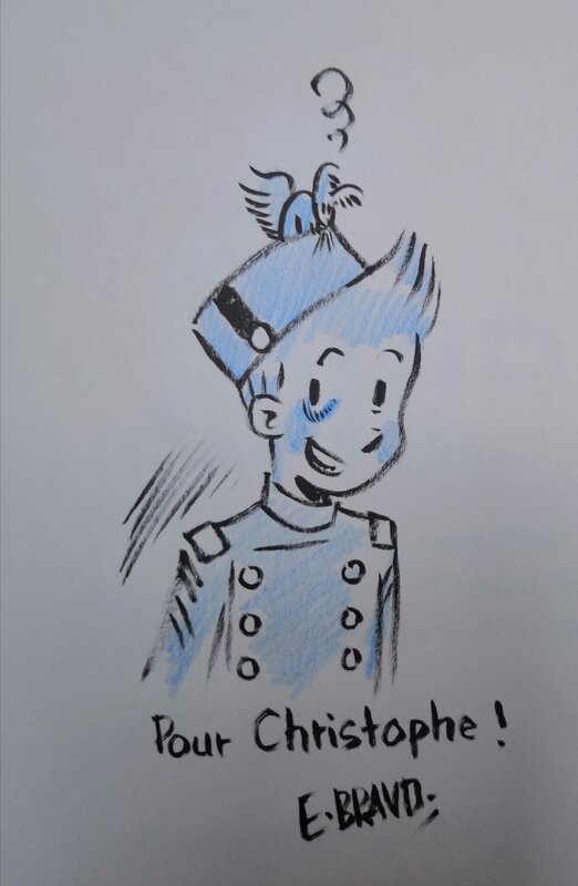 Spirou by Émile Bravo - Sketch