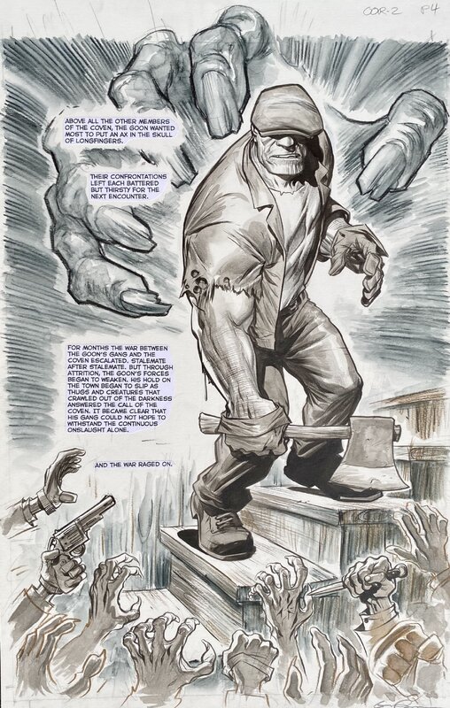 Eric POWELL - THE GOON: OCASSION OF REVENGE # 2 PAGE 4 - Comic Strip