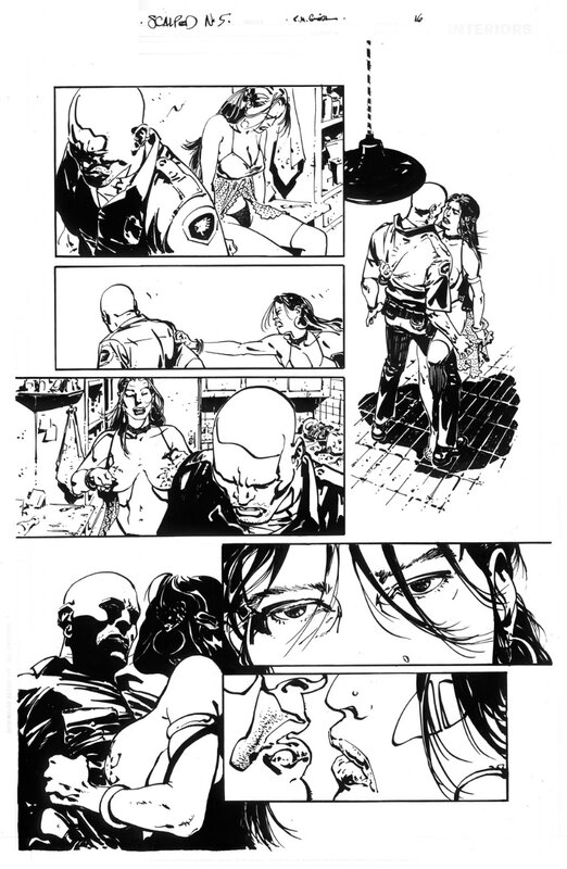 R.M. Guéra, Rm GUERA - SCALPED # 5 page 16 - Comic Strip