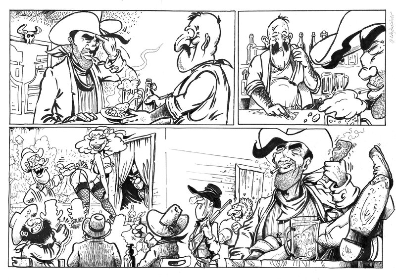 Wild Bill by Jaroslaw Wojtasinski - Comic Strip