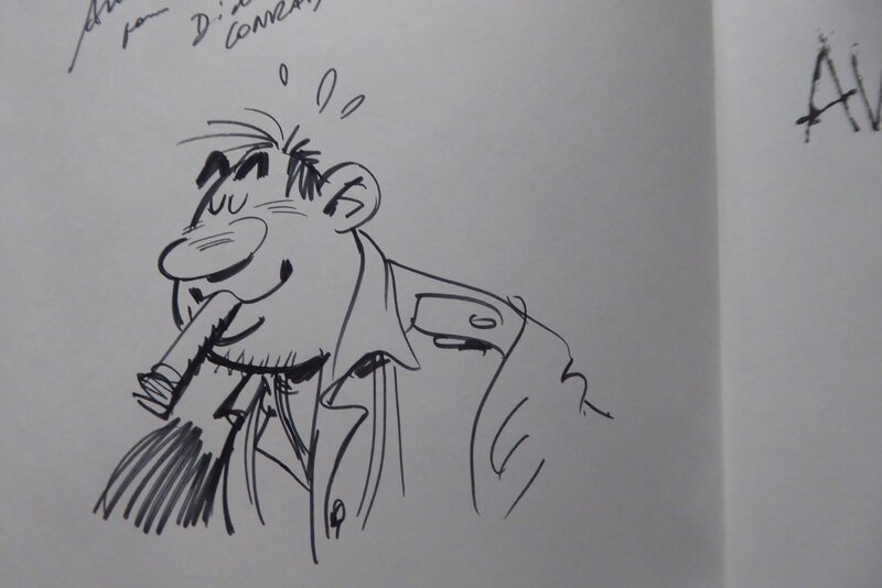 Didier Conrad, Aventure en jaune  eo - Sketch