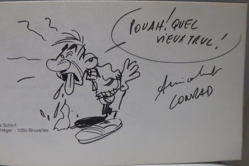 Didier Conrad, Huit mois dans l enfer des hauts de page - Sketch