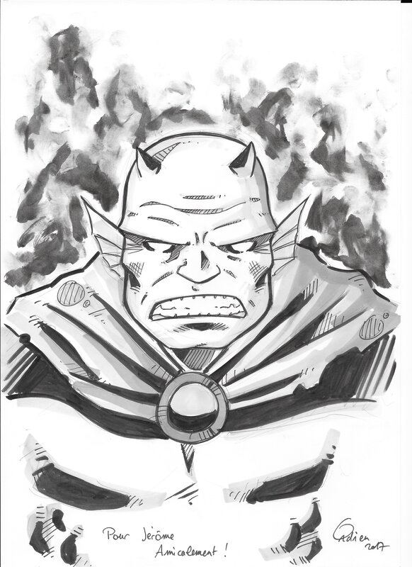 Etrigan par Adrien Béroud - Dédicace