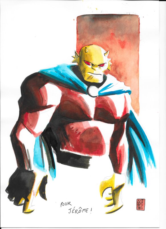 Etrigan par Geoffo - Dédicace