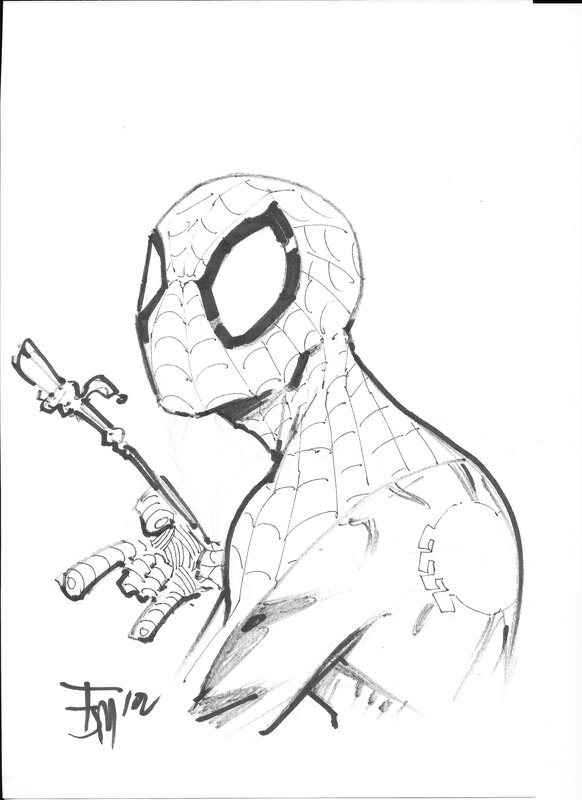 Spider-Man by Francis Manapul - Sketch