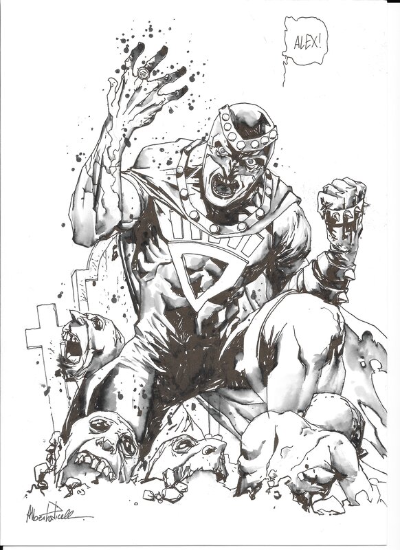 Black Hand by Alberto Ponticelli - Sketch