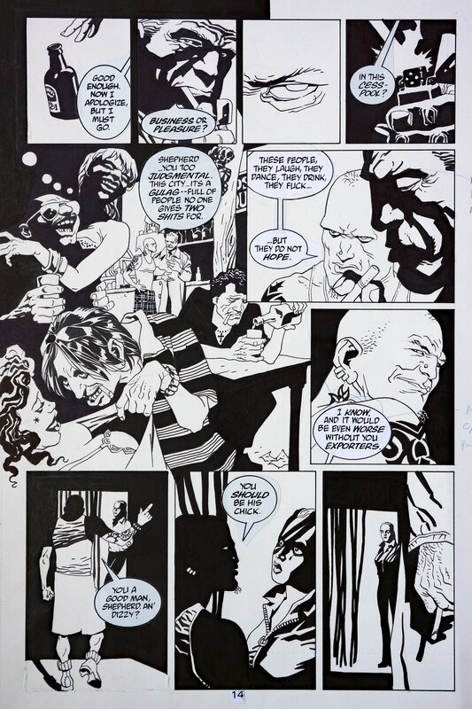 Eduardo Risso, Brian Azzarello, 100 Bullets - Contrabandolero ! # 29 - Comic Strip