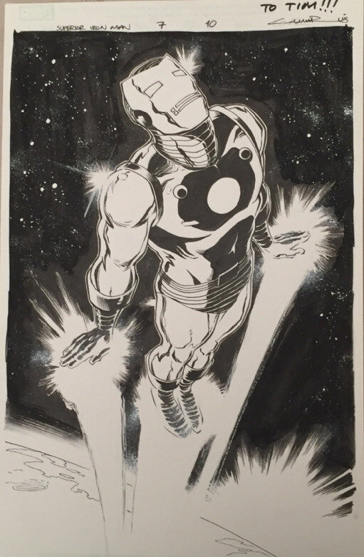 Yldiray Cinar, Superior Iron Man 7 Page 10 - Planche originale
