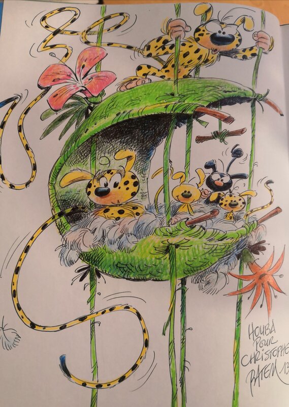 Batem, Le nid des marsupilamis - Dédicace