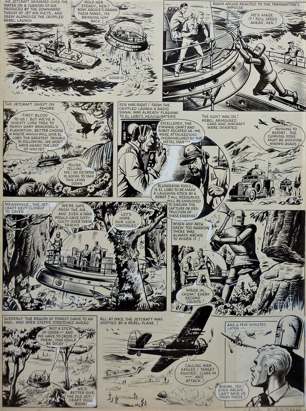 Robot Archie by Ted Kearon - Comic Strip