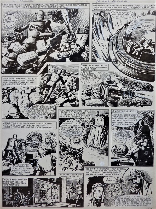 Robot Archie by Ted Kearon - Comic Strip