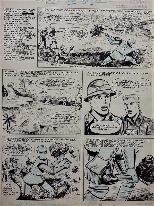 Robot Archie by Ted Kearon - Comic Strip
