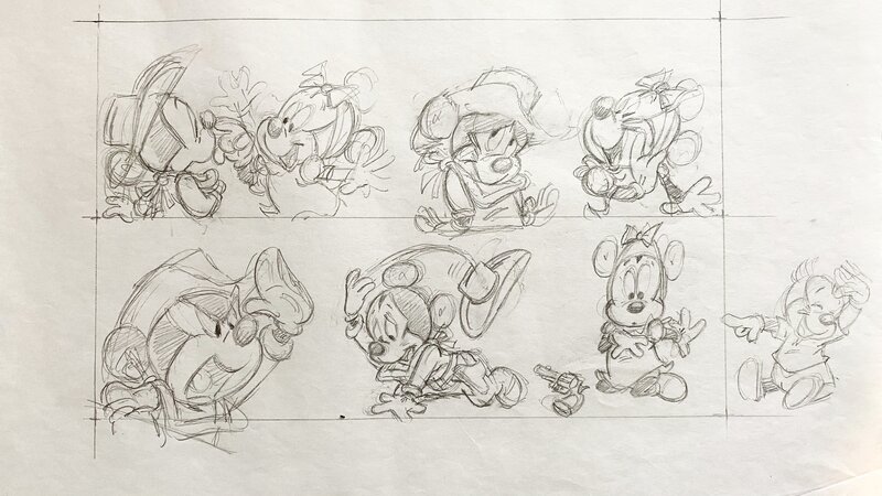 Mickey Mouse by Claude Marin, Walt Disney, Studios Disney - Comic Strip