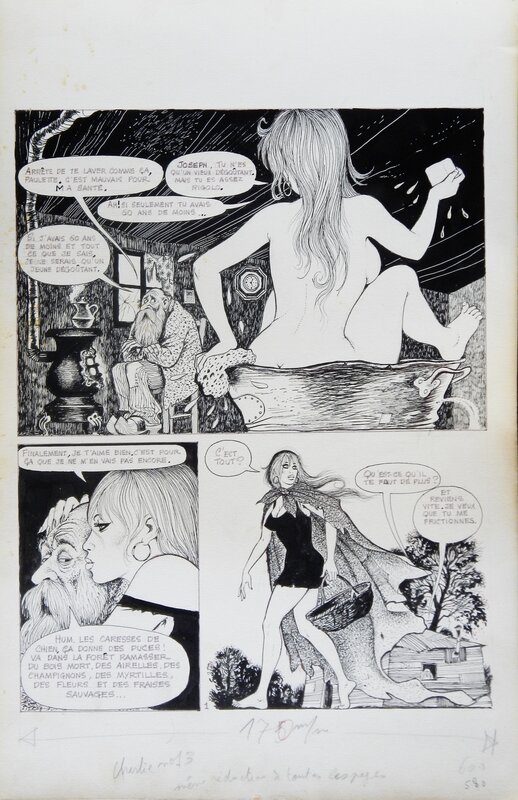 Paulette Tome 1 par Georges Pichard, Georges Wolinski - Planche originale