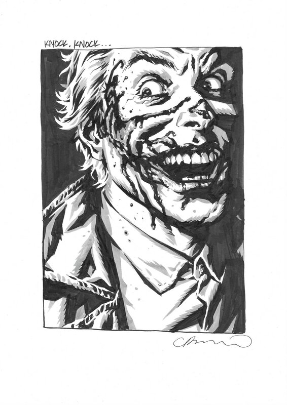 Joker - Lee Bermejo - Illustration originale