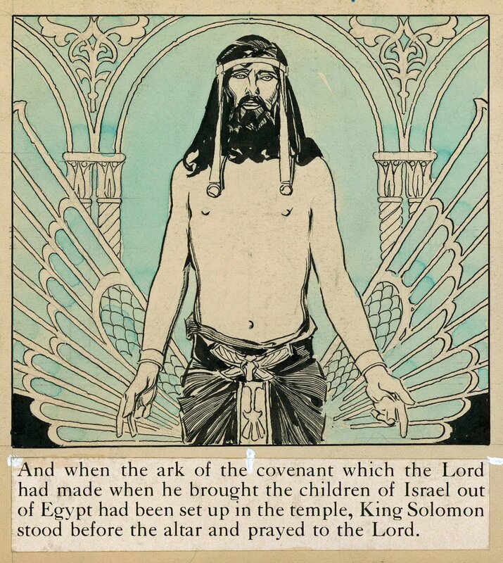 Dan Smith, The Story of Solomon Chapter 3 / March 31, 1934 - Planche originale