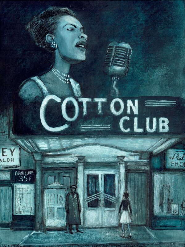Cotton CLUB par Briac - Illustration originale