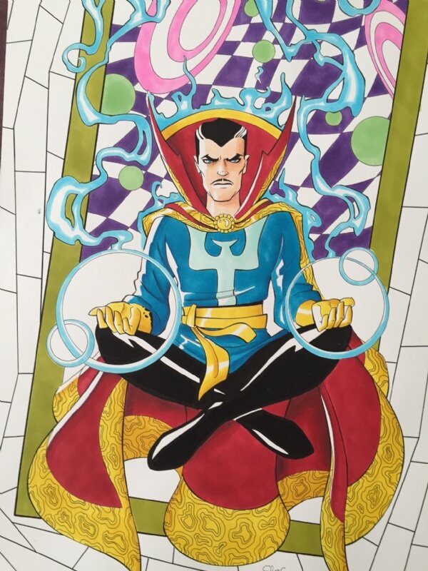 Dr Strange par Elsa Charretier - Illustration originale