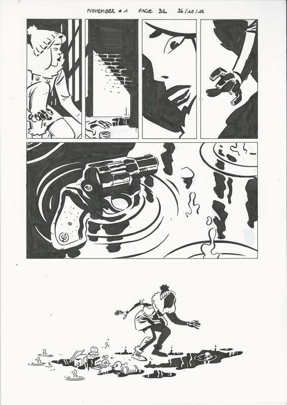 Elsa Charretier, November 1 Page 31 (Version alternative) - Comic Strip