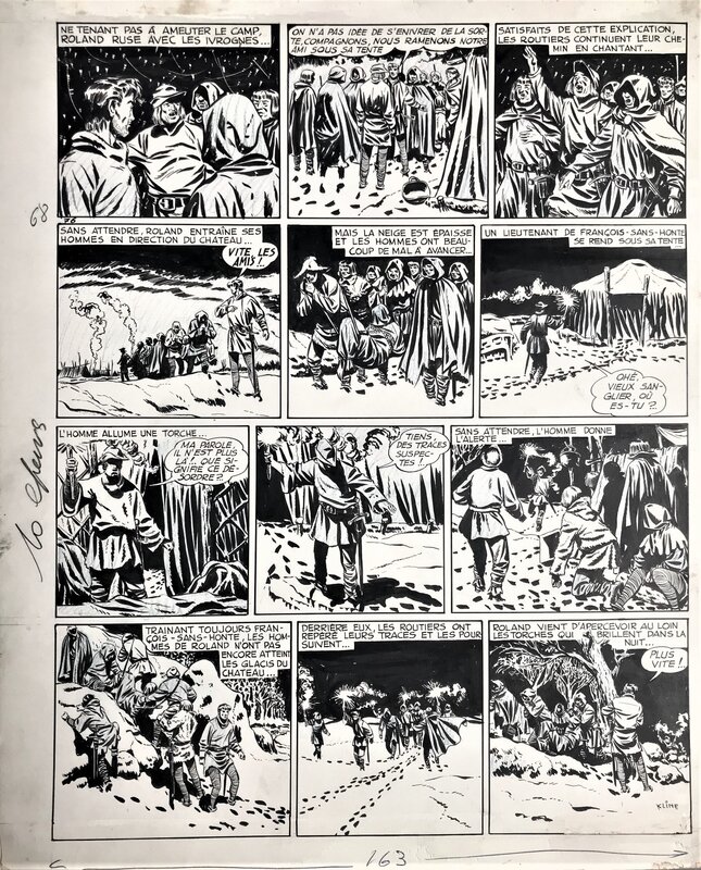 Kline, Roland Prince des bois - Comic Strip