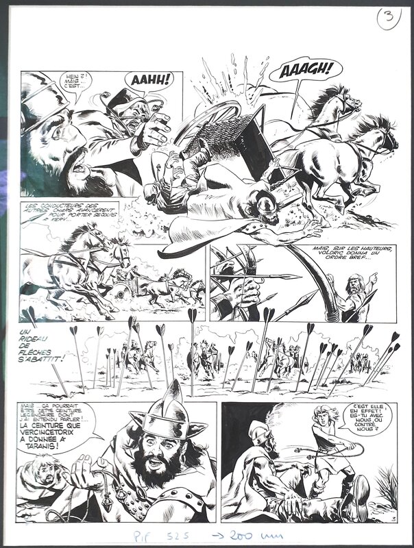 Carlo Marcello, Victor Mora, Taranis, fils de la Gaule - Comic Strip