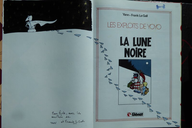 Frank Le Gall, Yann, Yoyo contre la lune noire - Dédicace