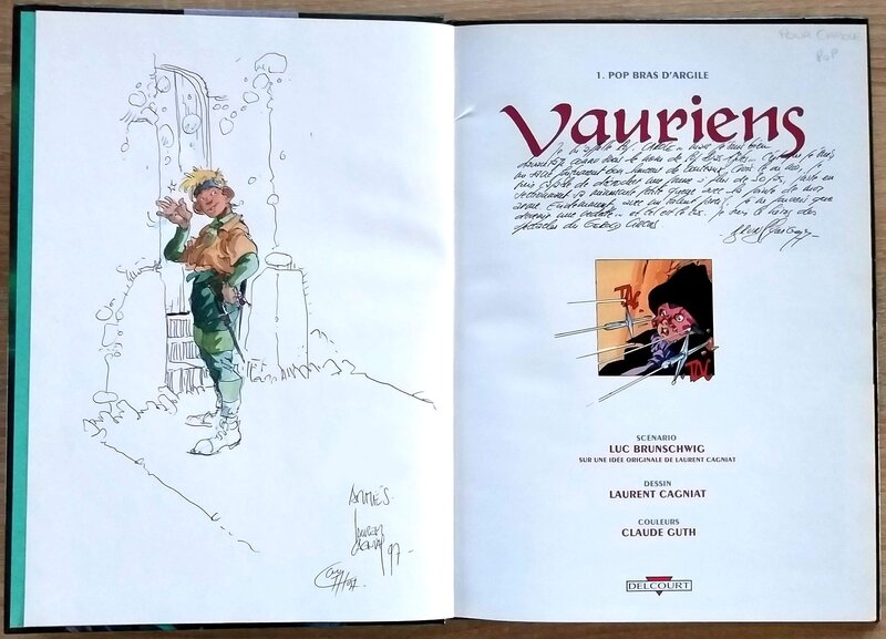 Vauriens par Laurent Cagniat - Dédicace