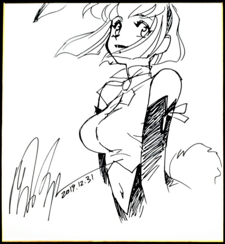 Ken'ichi Sonoda, Misty May Otaku no video - Original Illustration