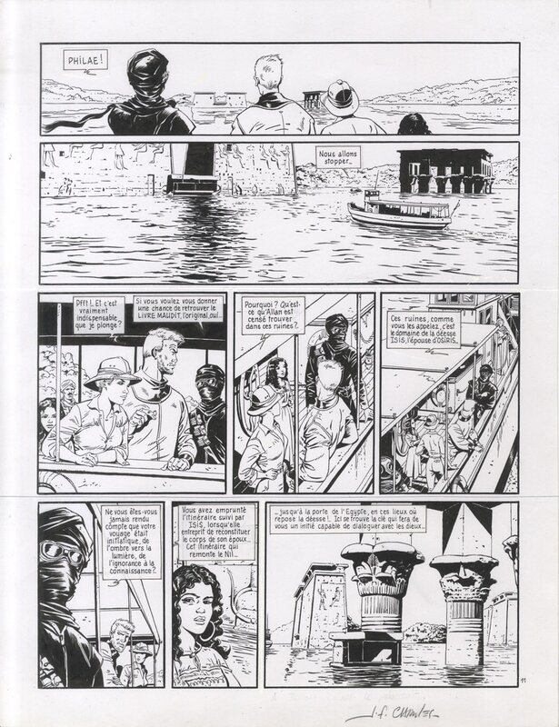 Jean-François Charles, Jean Dufaux, Fox - T4 - Planche 11 - Comic Strip