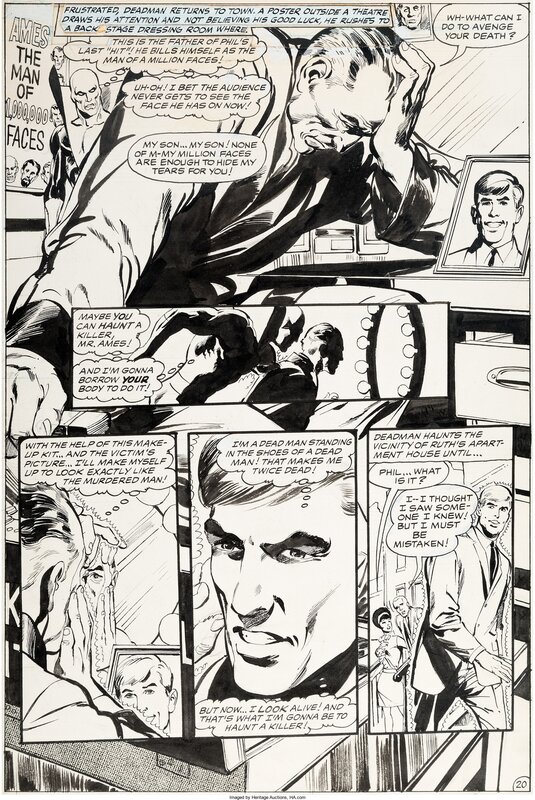 Neal Adams, Strange Adventures 214 Page 20 - Planche originale