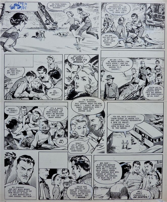 Princess par Bill Lacey - Planche originale