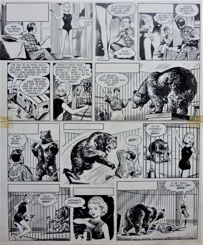 Princess par Bill Lacey - Planche originale