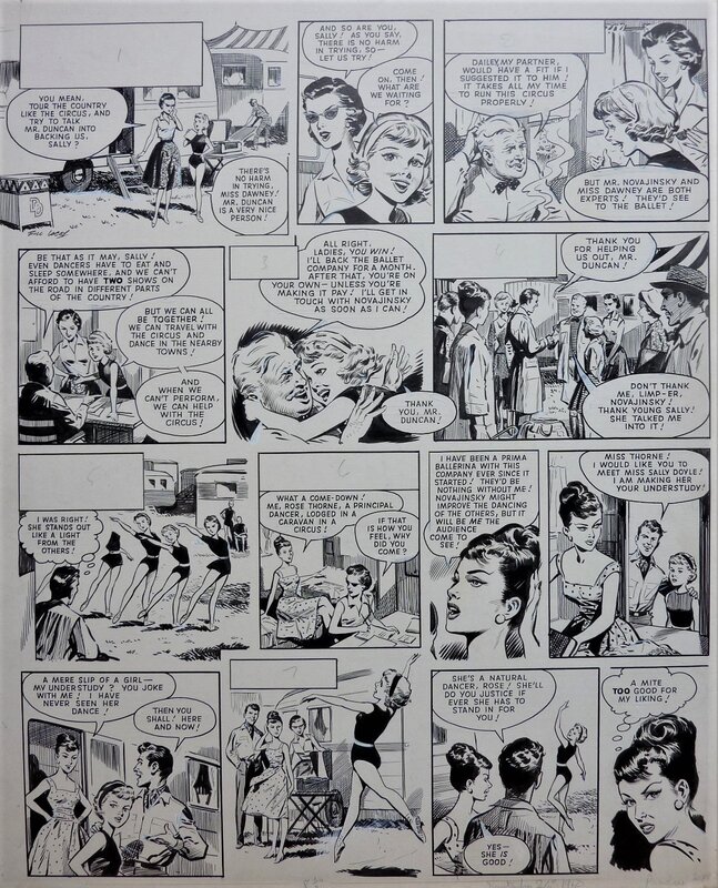 Princess par Bill Lacey - Planche originale